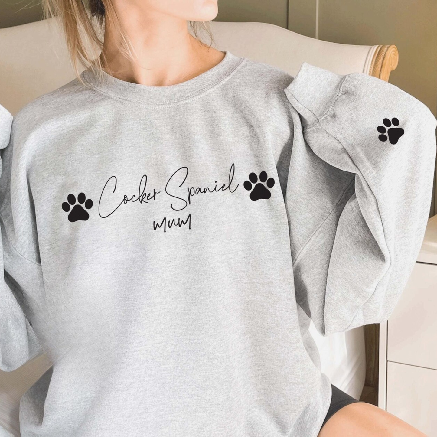 Bull Dog Mom Sweater