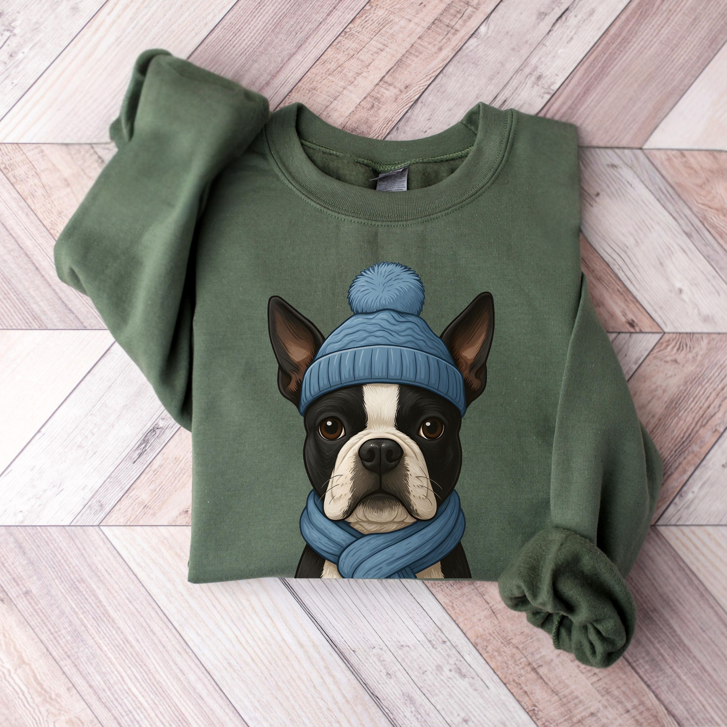 Winter Boston Terrier Sweater