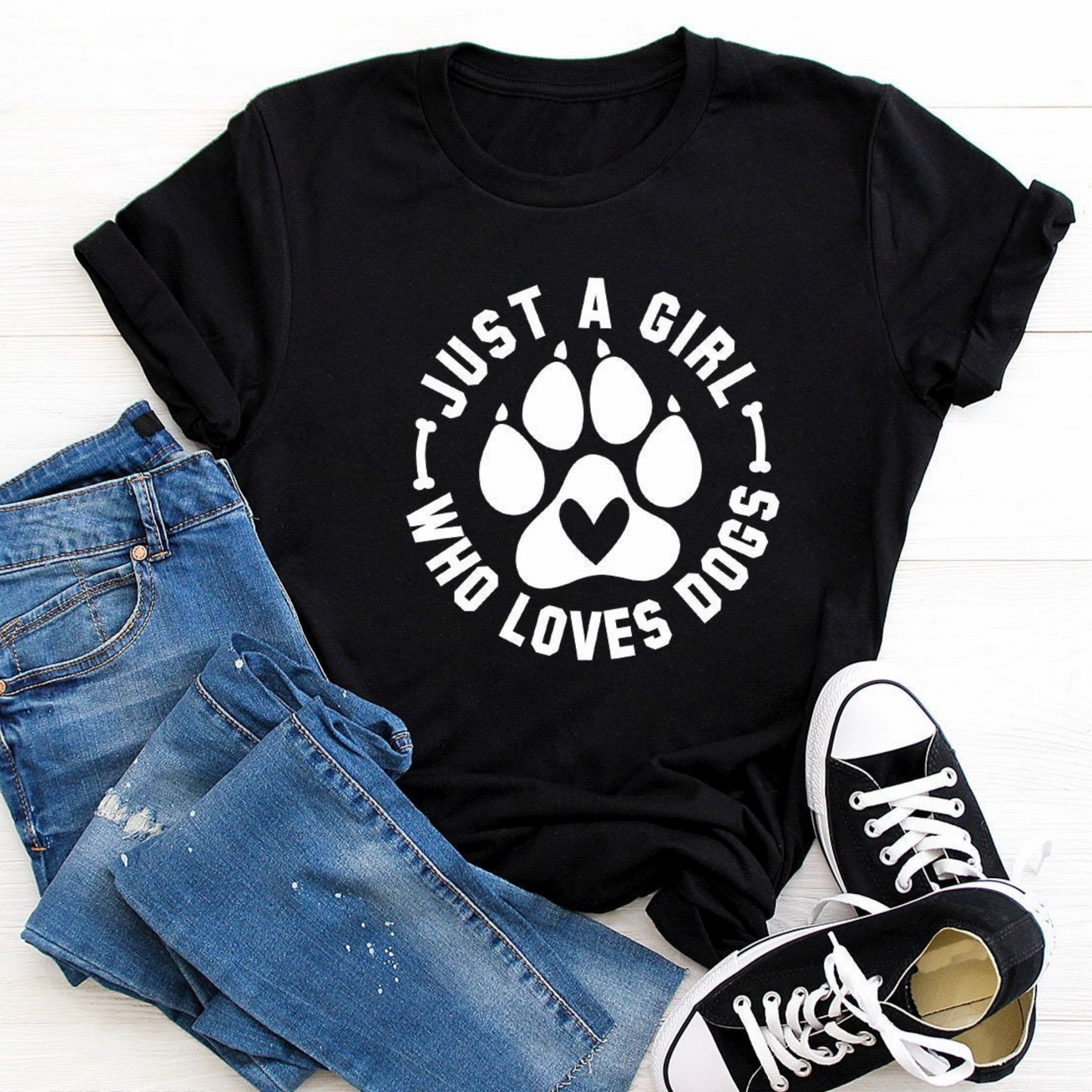 Just A Girl Tee V6