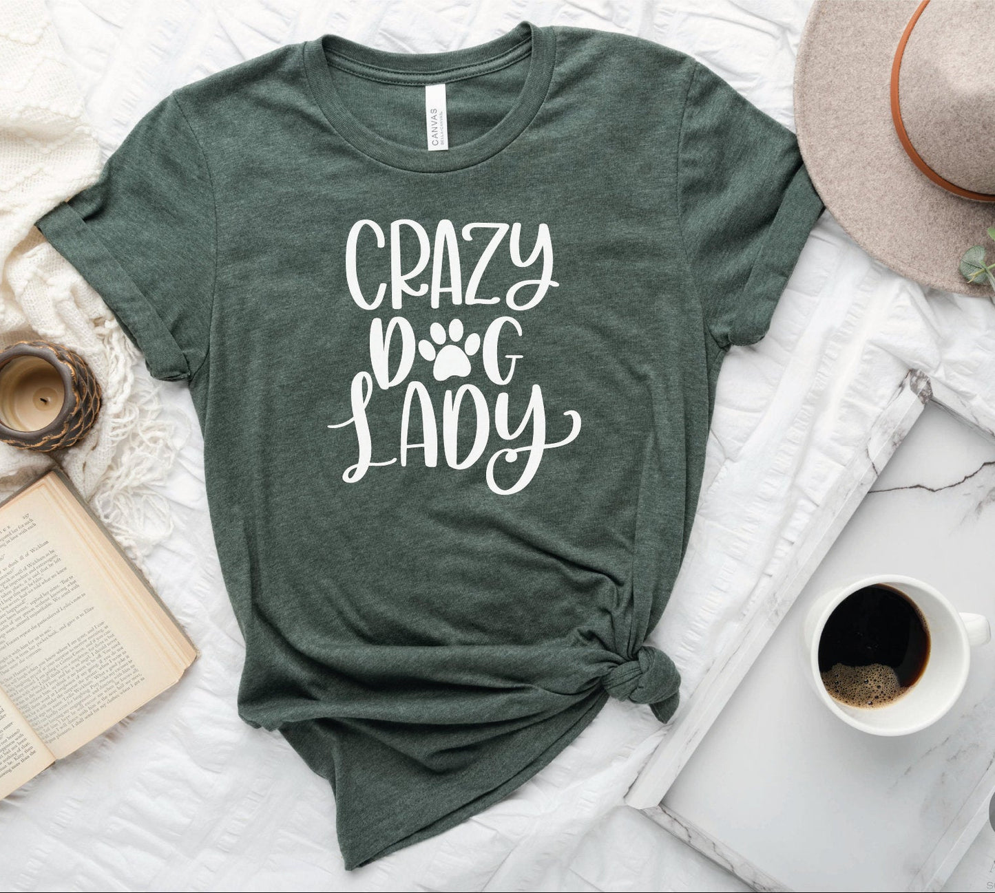 Crazy Dog Lady Tee V