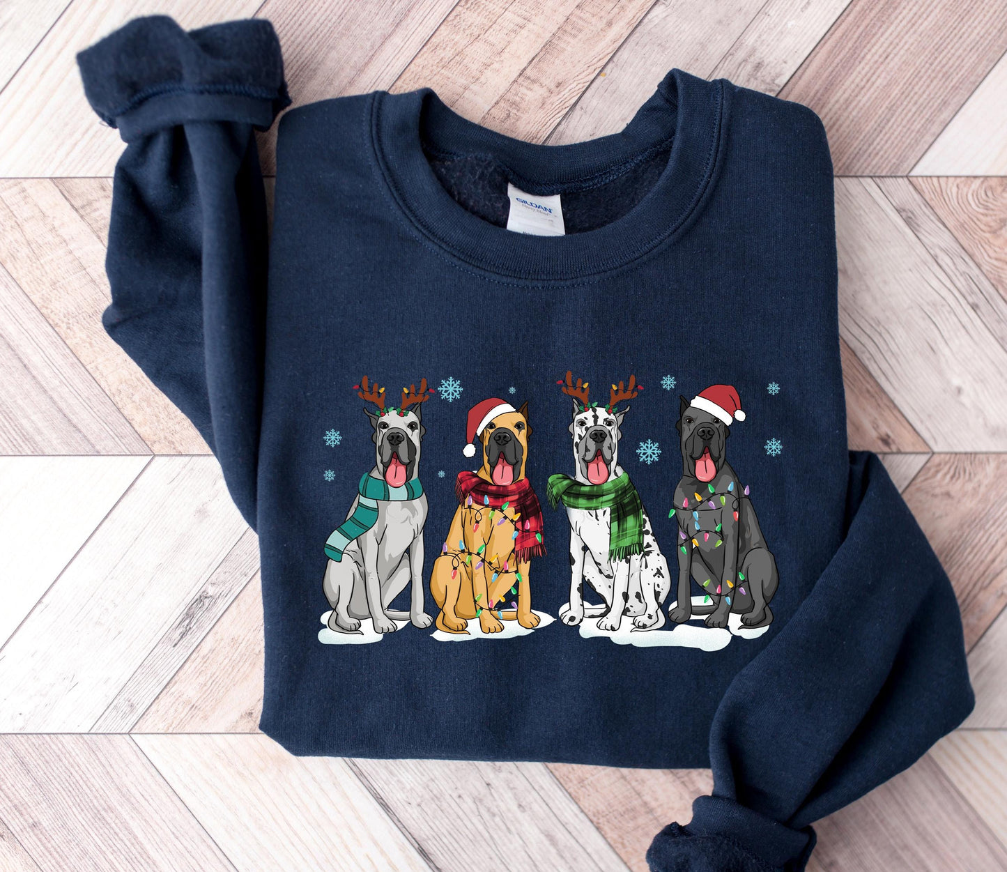 Great Dane Christmas Sweater