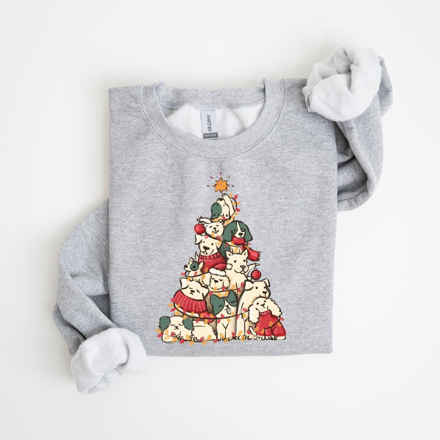 Dog Christmas Tree Sweater
