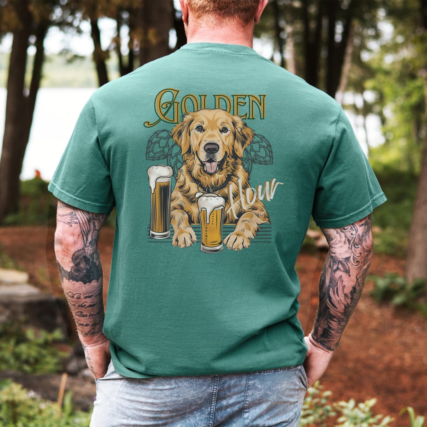 Golden Beer Tee