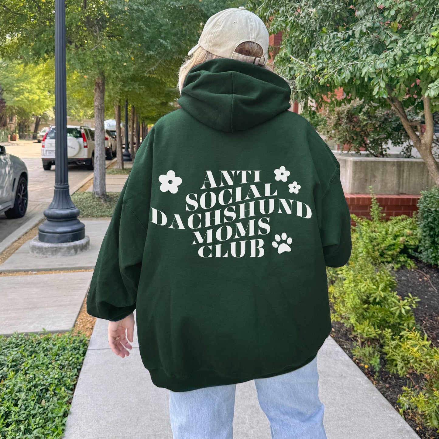 Anti Social Dachshund Hoodie