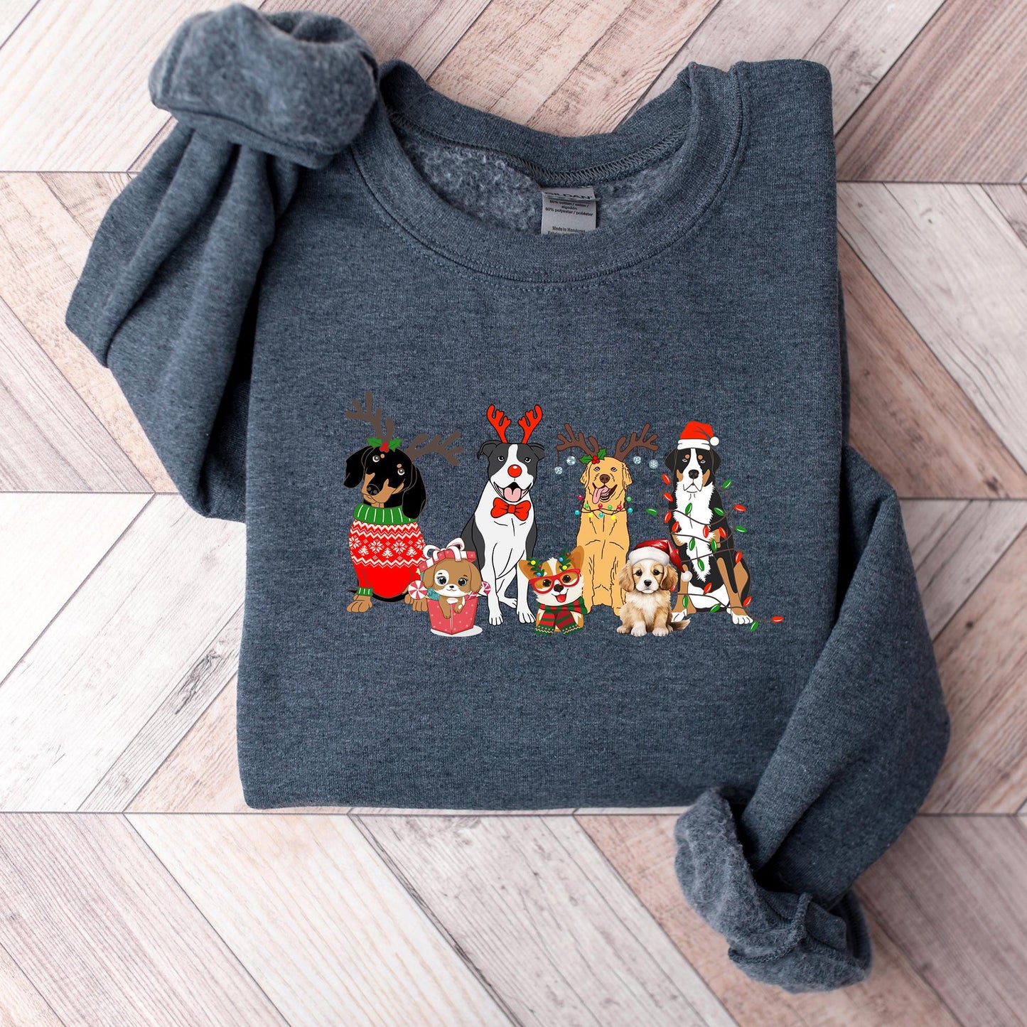 Dog Christmas Sweatshirt V5