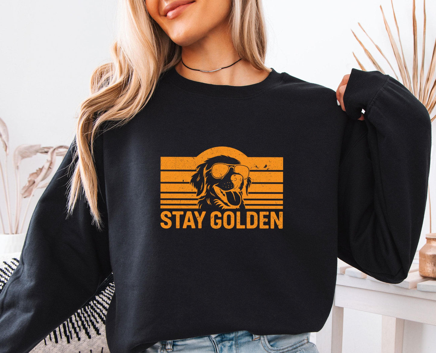 Stay Golden Sweater