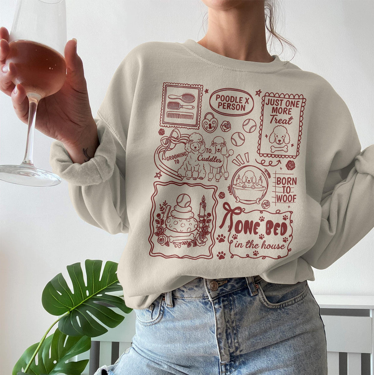 Poodle Lover Sweater