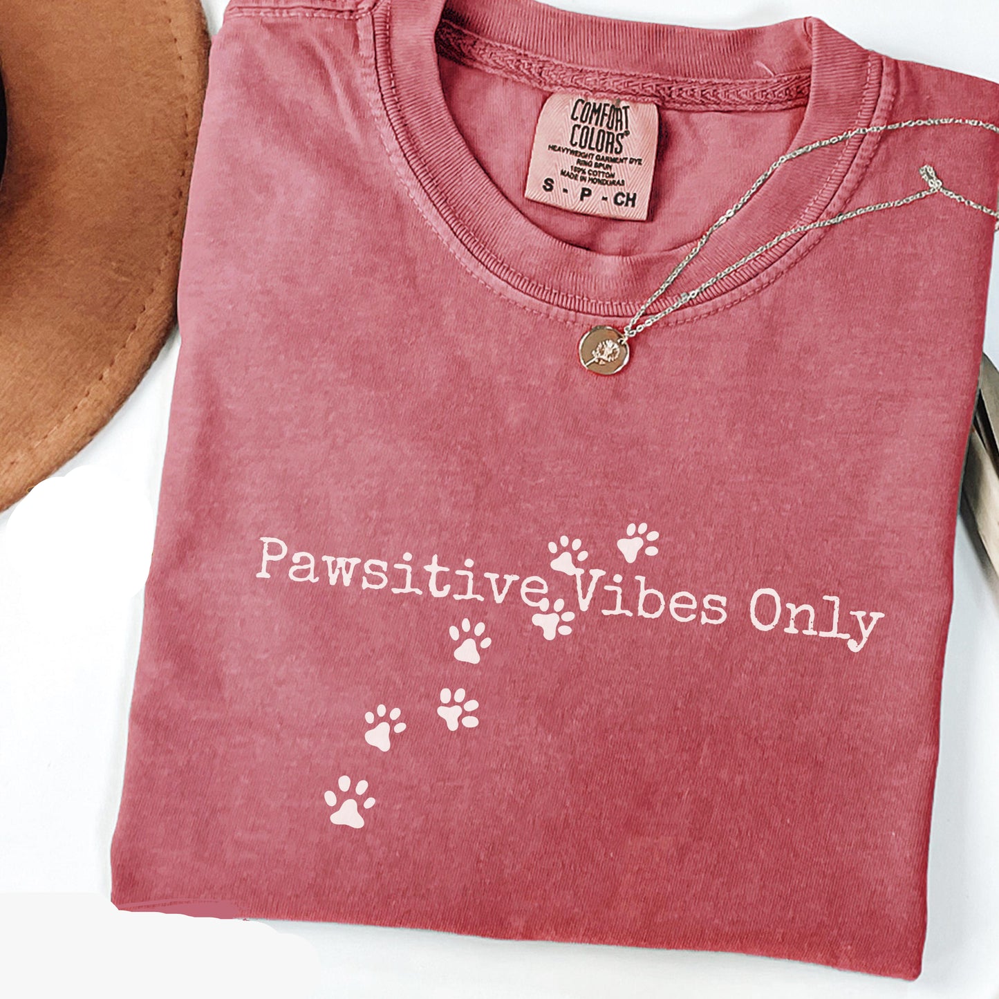 Pawsitive Vibes Only T-Shirt