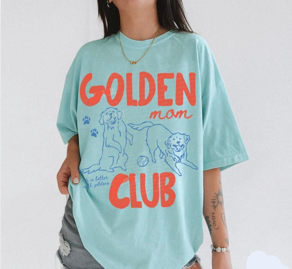 Golden Mom Club Shirt