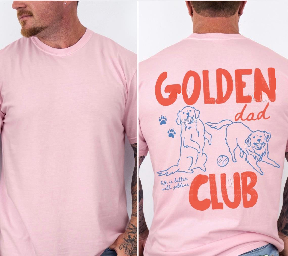 Golden Dad Club Shirt