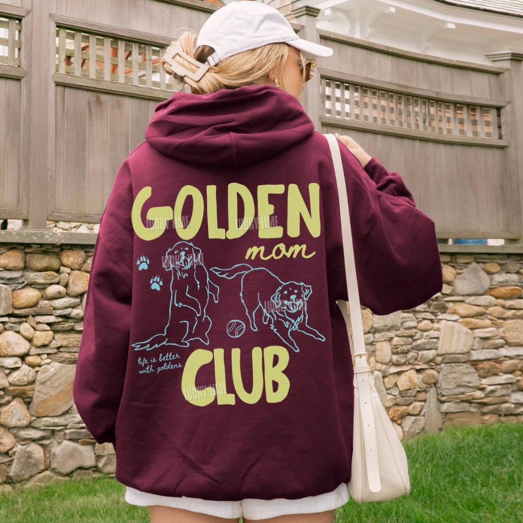Golden Mom Club Hoodie V4