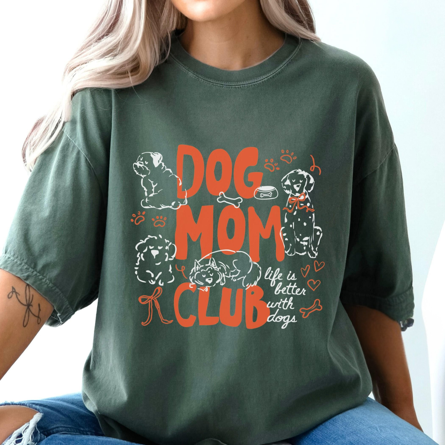 Dog Mom Club Tee
