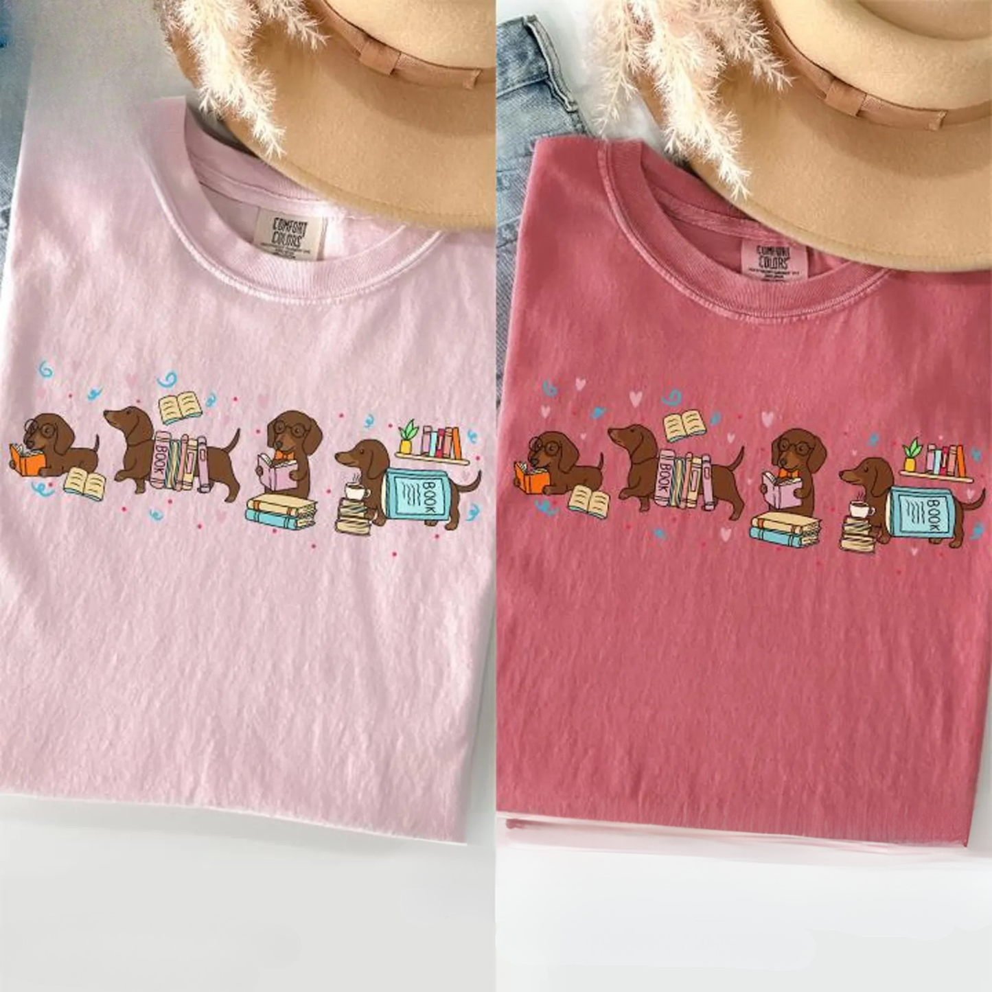 Dachshund Book Lover Shirt