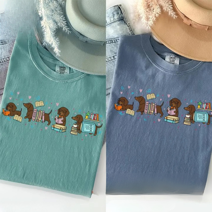 Dachshund Book Lover Shirt