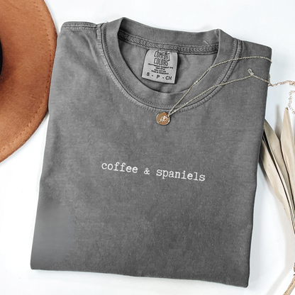 Coffee & Spaniels Tee