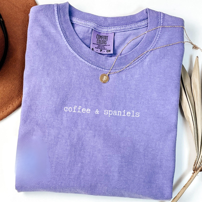 Coffee & Spaniels Tee