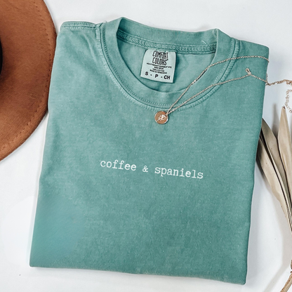 Coffee & Spaniels Tee