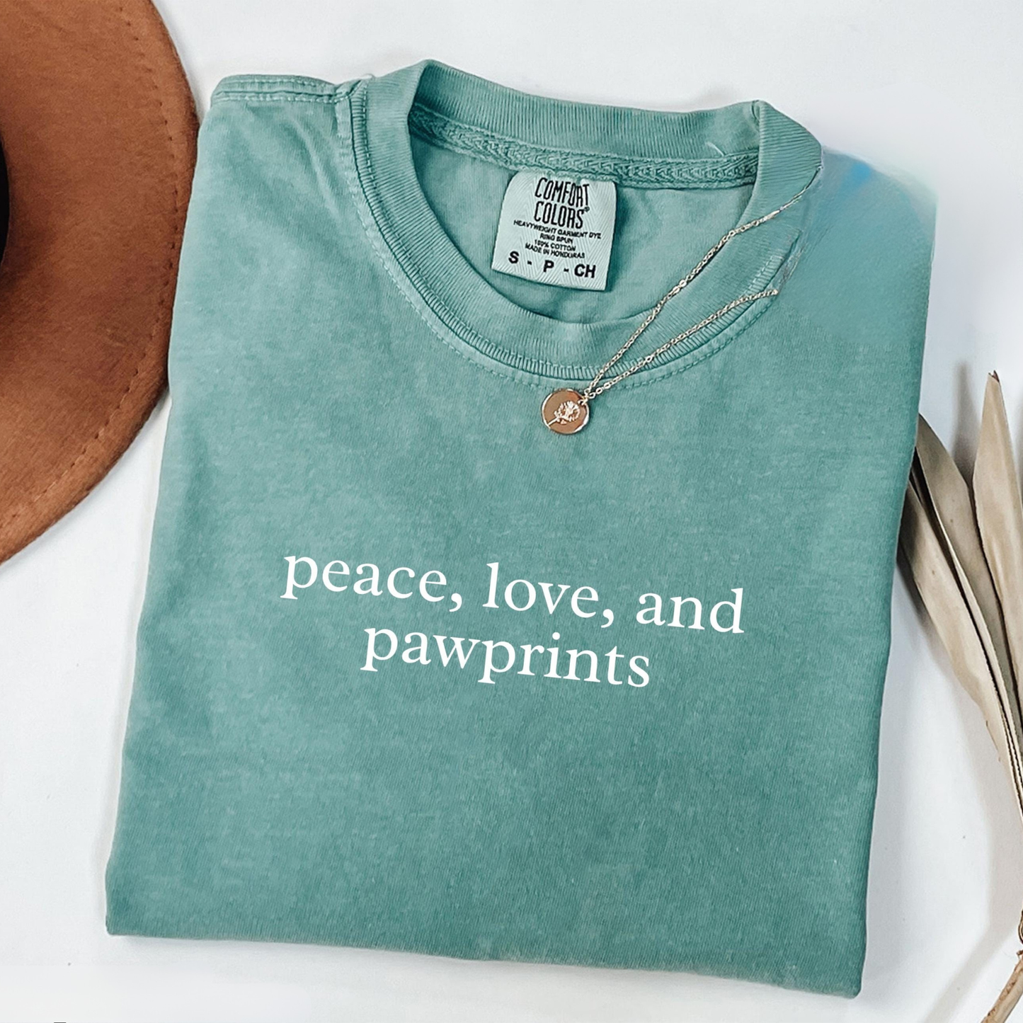 Peace, Love, and Pawprints Shirt