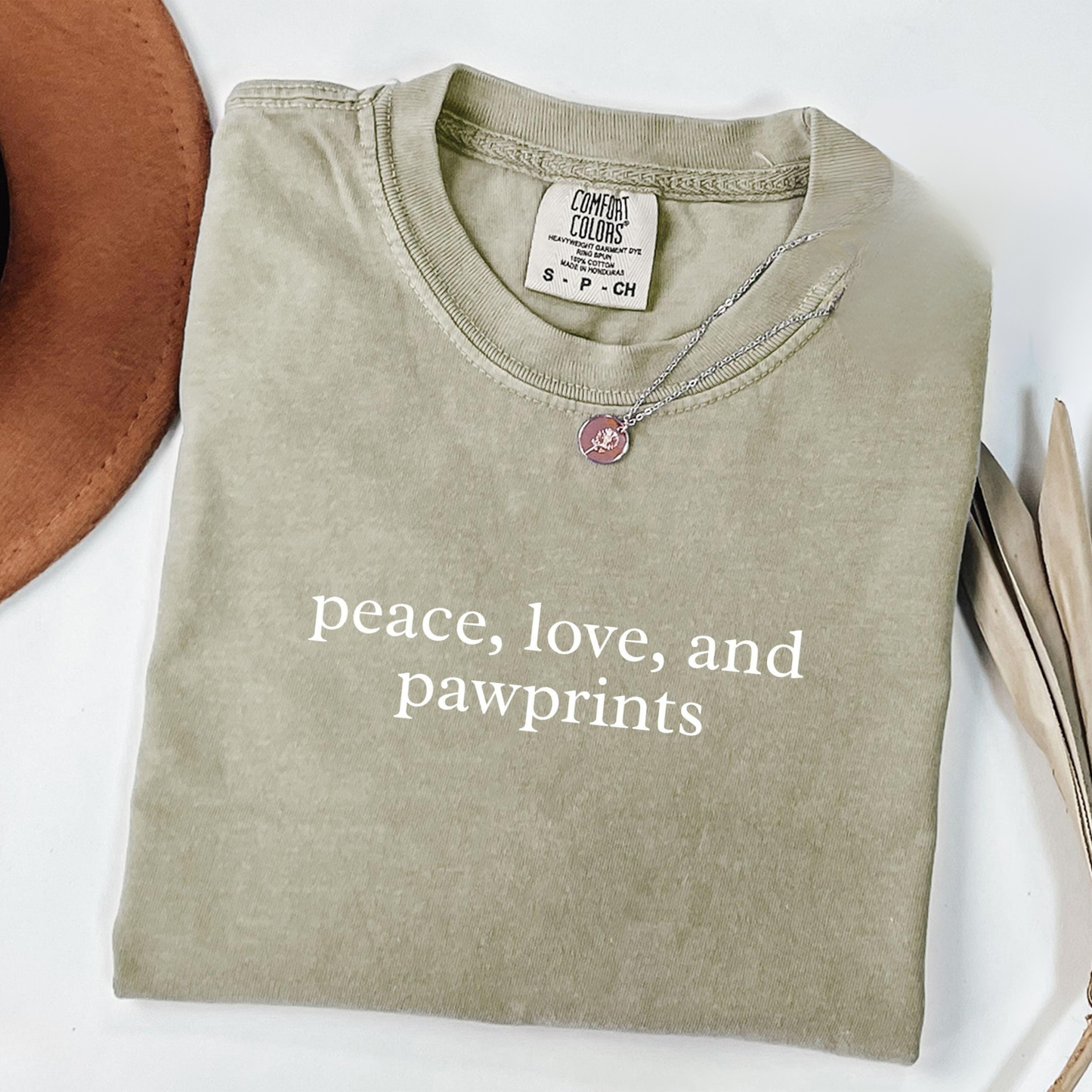 Peace, Love, and Pawprints Shirt