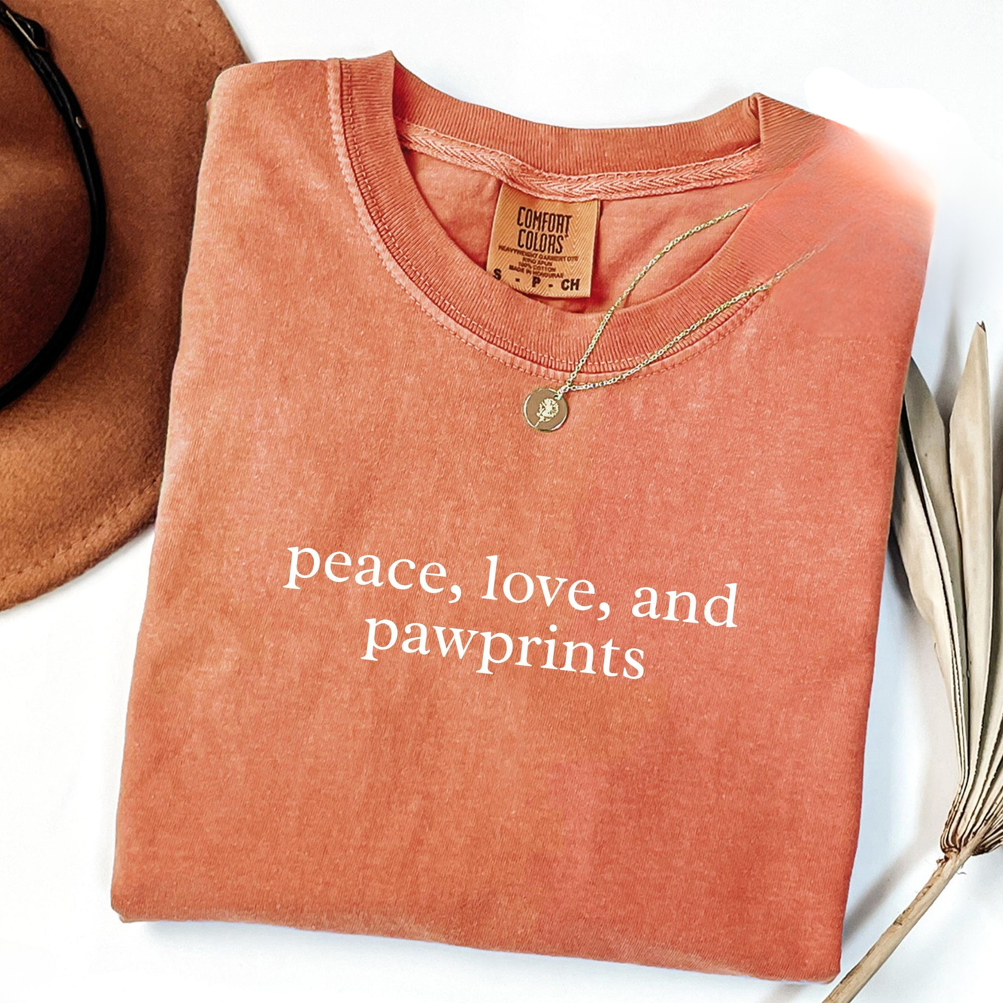 Peace, Love, and Pawprints Shirt