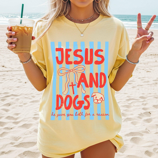 Jesus and Dogs Shirt V2