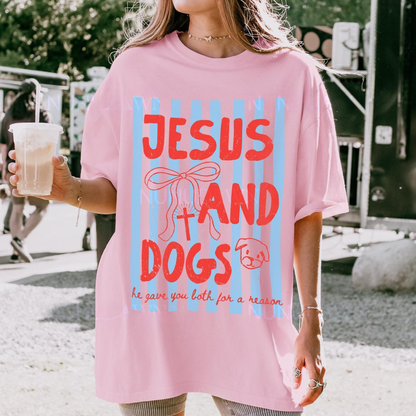 Jesus and Dogs Shirt V2