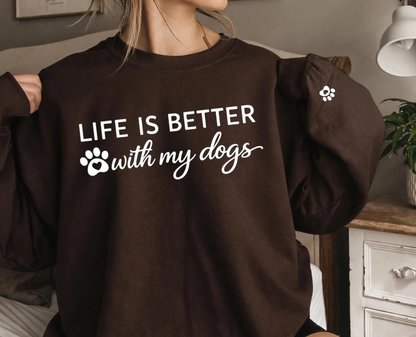 Life Is Better Sweatshirt 4