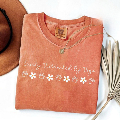 Easily Distracted By Dogs Tee V