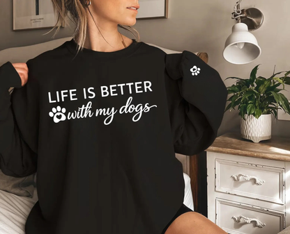 Life Is Better Sweatshirt 4