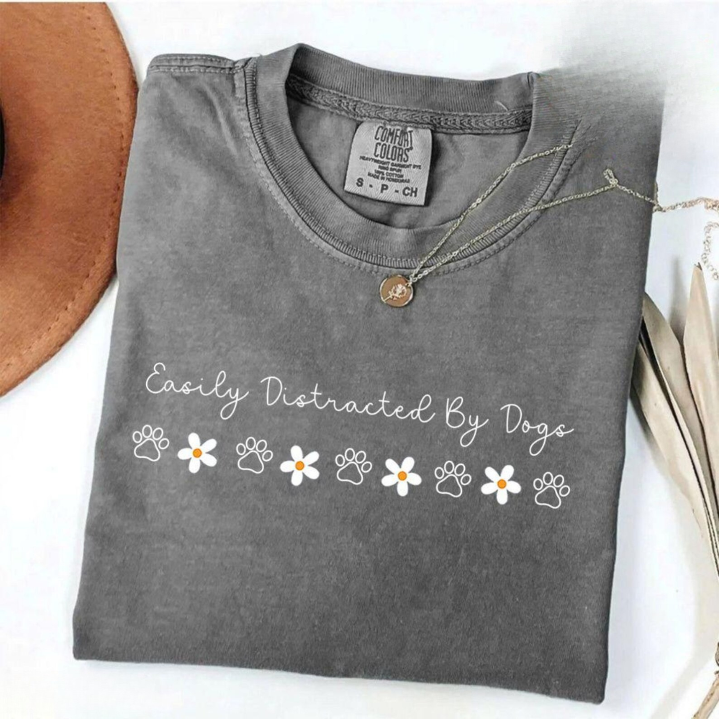 Easily Distracted By Dogs Tee V
