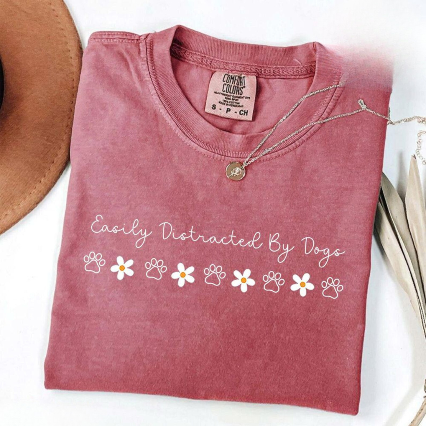 Easily Distracted By Dogs Tee V