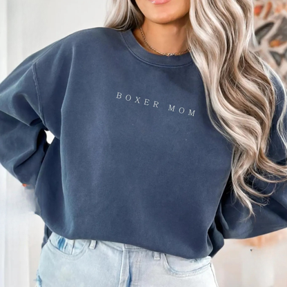 Boxer Mom Sweater