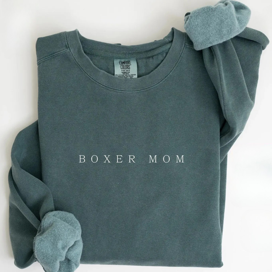 Boxer Mom Sweater