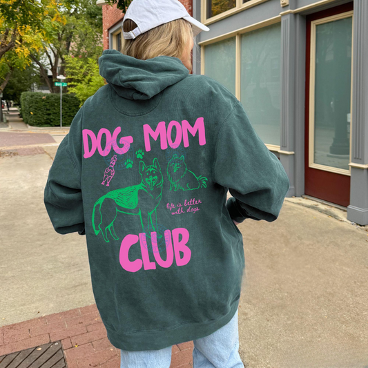 Dog Mom Club Hoodie V4