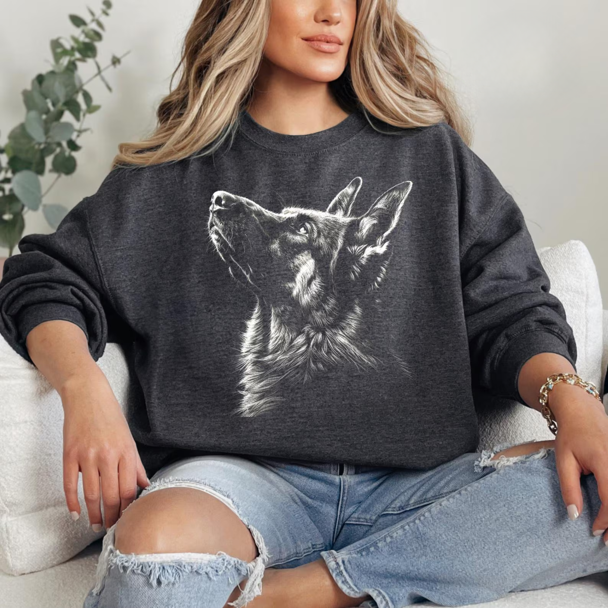 German Shepherd Love Sweatshirt