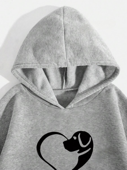 Dog Heart Paw Hoodie