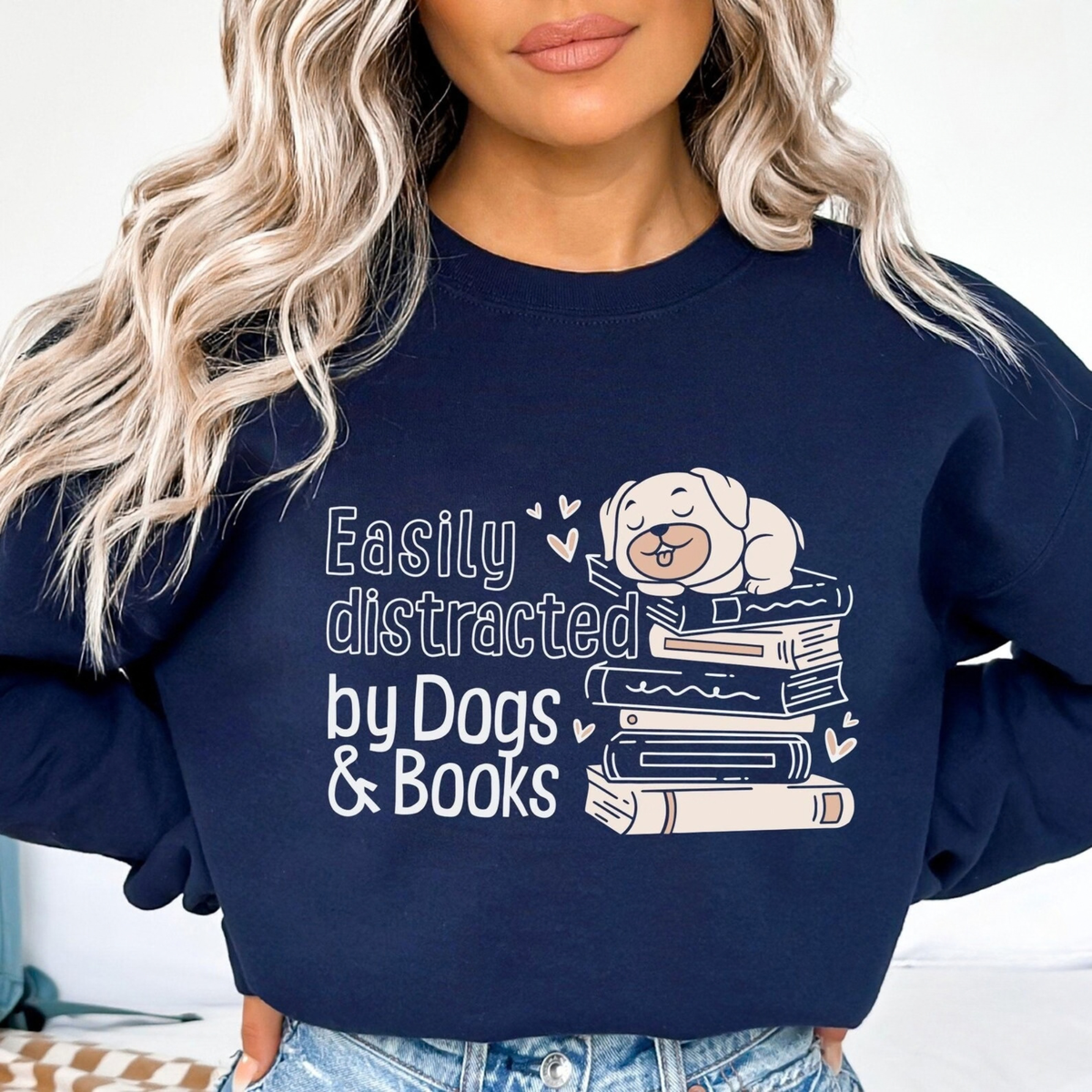 Dogs & Books Sweatshirt V2