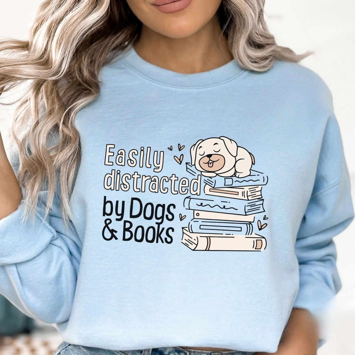 Dogs & Books Sweatshirt V2