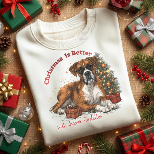 Boxer Christmas Shirt