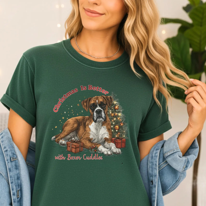 Boxer Christmas Shirt