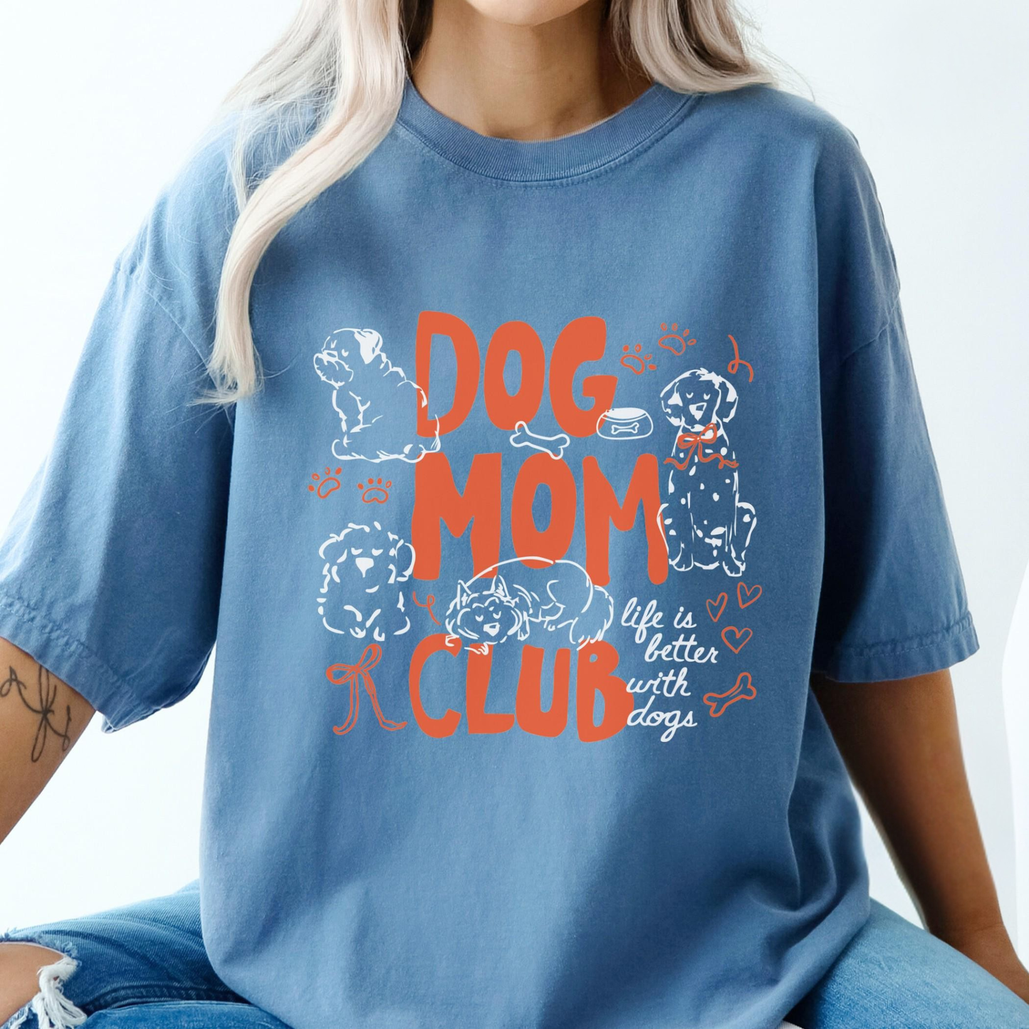 Dog Mom Club Tee