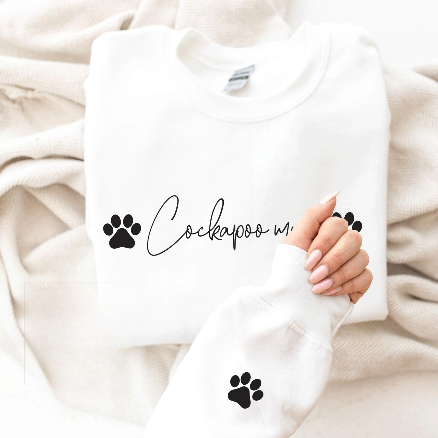 Bull Dog Mom Sweater