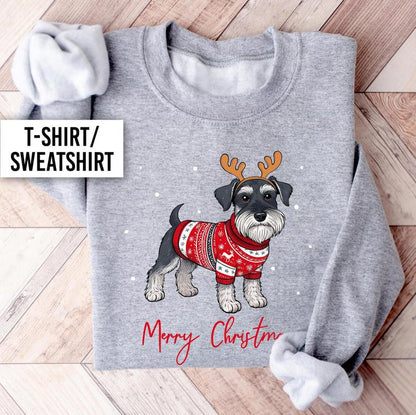 Christmas Miniature Schnauzer Sweater
