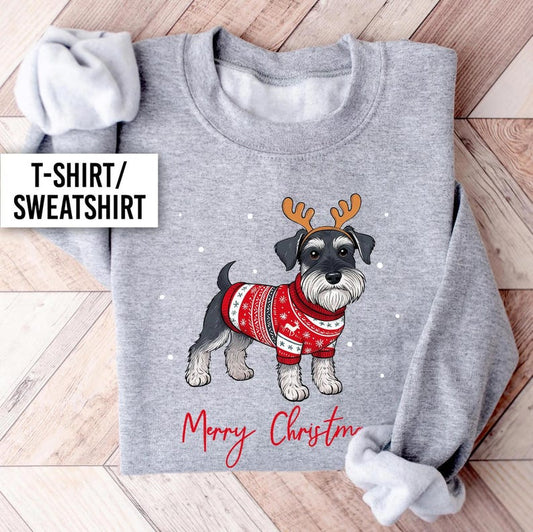 Christmas Miniature Schnauzer Sweater
