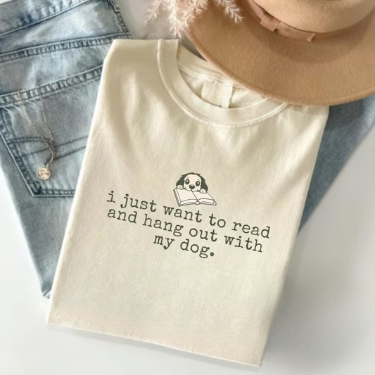 Dog Book Tee