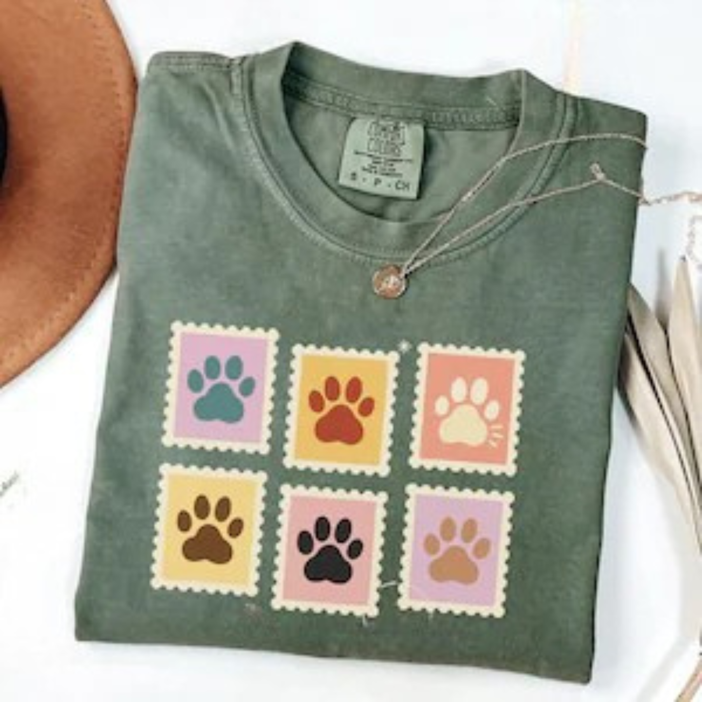 Dog Paw Tee V15