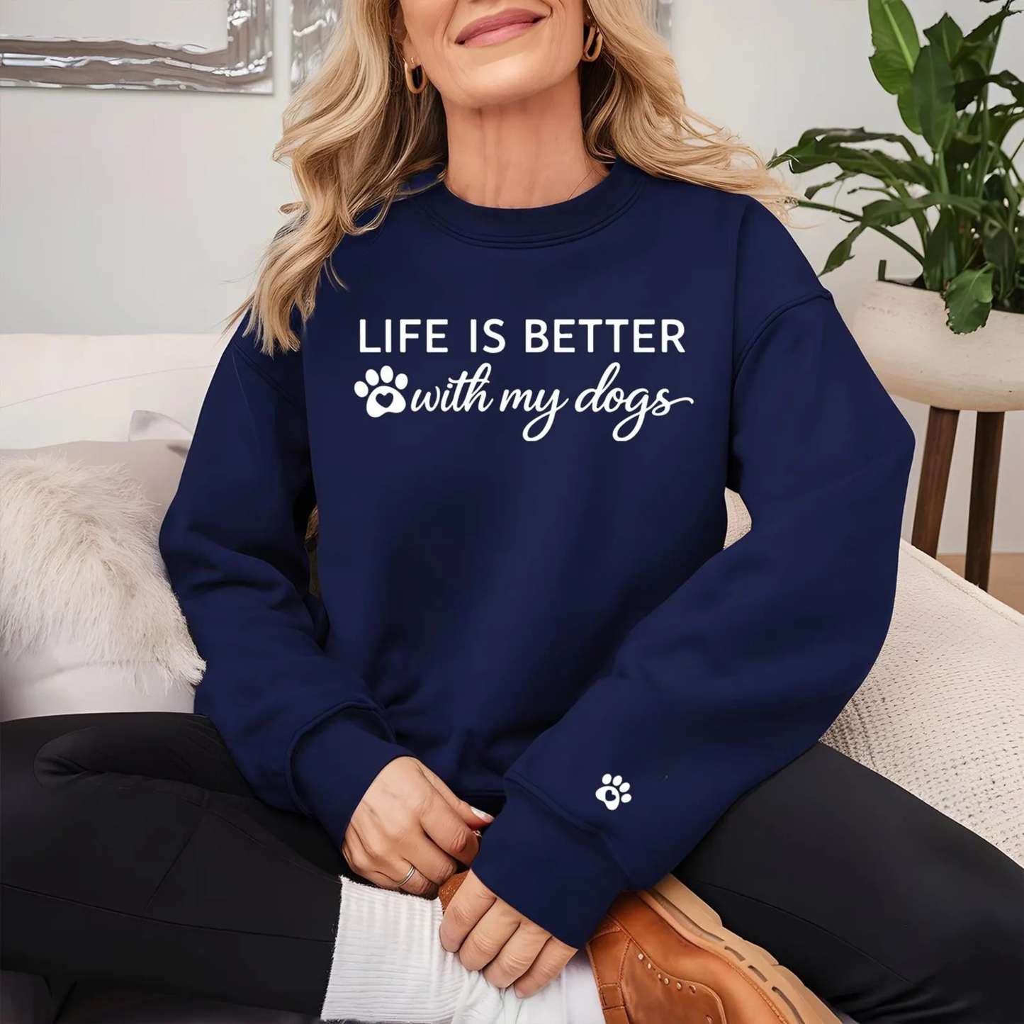 Life Is Better Sweatshirt 4