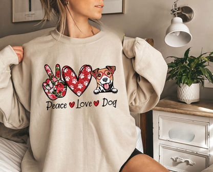 Peace Love Dogs Sweater V11