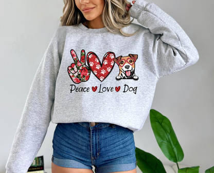 Peace Love Dogs Sweater V11