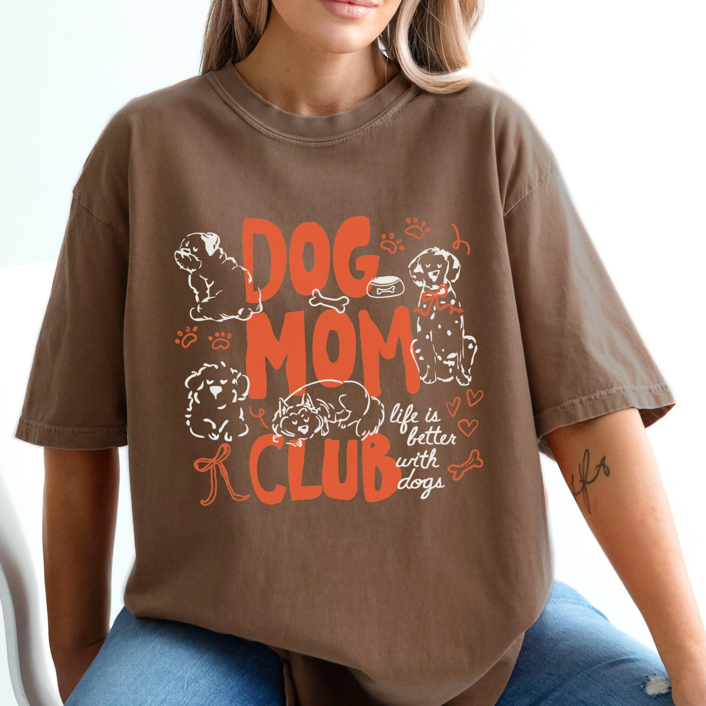 Dog Mom Club Tee